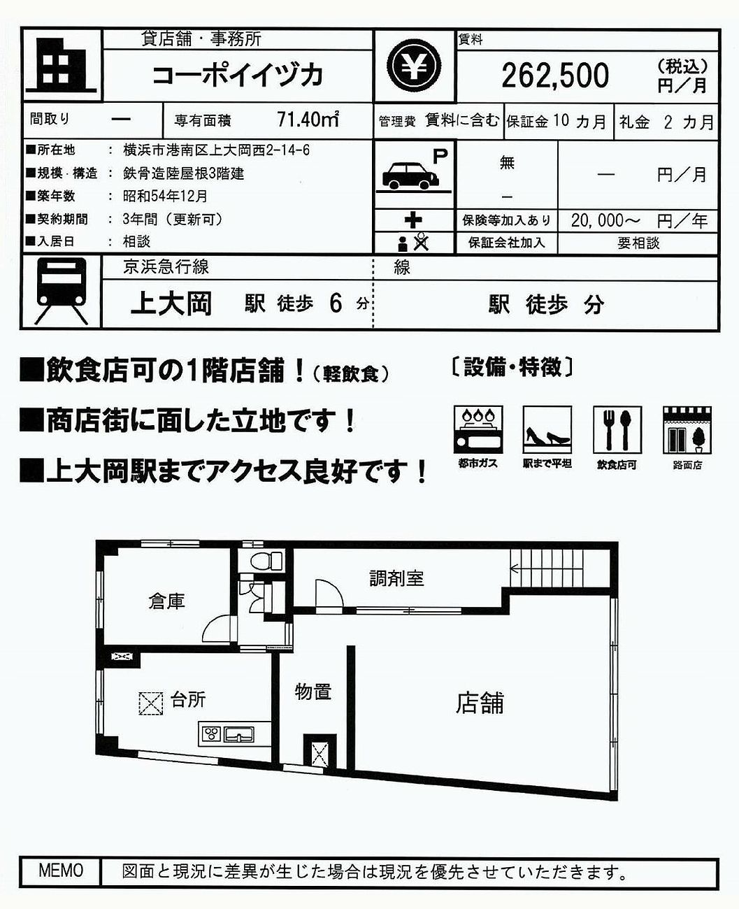横浜市港南区上大岡西2 14 6 上大岡駅 コーポ飯塚の賃貸事務所 貸事務所 貸店舗の詳細 テナント Biz 341 横浜市港南区上大岡西2 14 6 上大岡駅 コーポ飯塚の賃貸事務所 貸事務所 貸店舗の詳細 テナント Biz 341